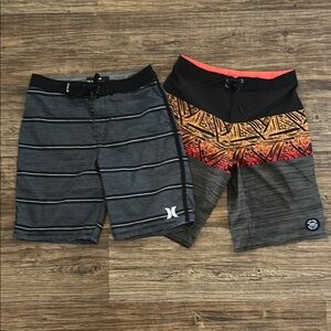Hurley & Ron Jon Swim Trunk Bundle